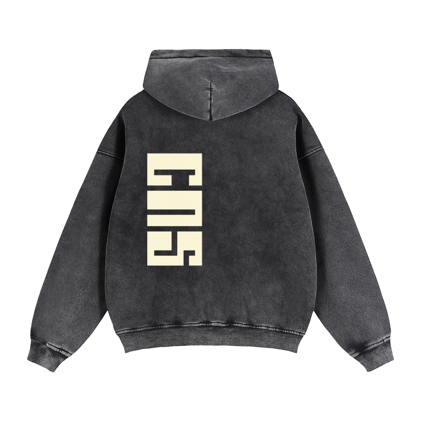CNS - Zip-Through Boxy Fleece Hoodie